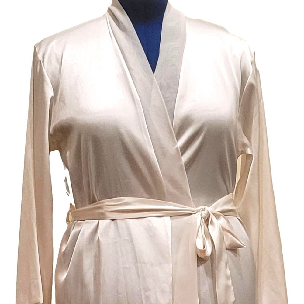Satin Robe - Picture 2 of 10